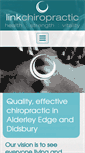 Mobile Screenshot of linkchiropractic.co.uk